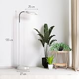 Kenley Daylight Lamp Reading Floor Standing Light 64 4000K 27W view 6