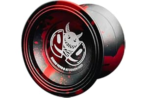 SHIREBLUE Unresponsive Yoyo, Metal Yoyo for Kids Beginner, Replacement Unresponsive High-Precision Ball Bearing + Glove + Bearing Stickers + 3 Yoyo Strings and Accessories Storage Box