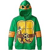 Teenage Mutant Ninja Turtles boys Costume novelty hoodies, Shell Green, 14-16 US