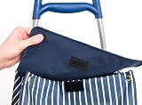 Sabichi Boucherie Shopping Trolley 40L Lightweight 2 Wheel Thermal Insulated view 3
