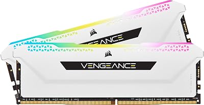 Corsair VENGEANCE RGB PRO SL 16GB (2x8GB) DDR4 3600 Desktop Memory White Black