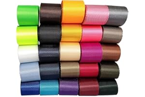 Yo-Yo2015 Nylon Webbing Durable Flat Nylon Webbing Strap for Backpack,Cargo Strap,Pet Leash or Collar,Gardening,Craft