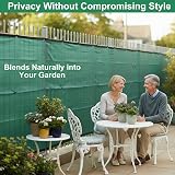 BeGrit Garden Privacy Screen 2m x 10m 90% HDPE UV Windbreak Fence Net view 6