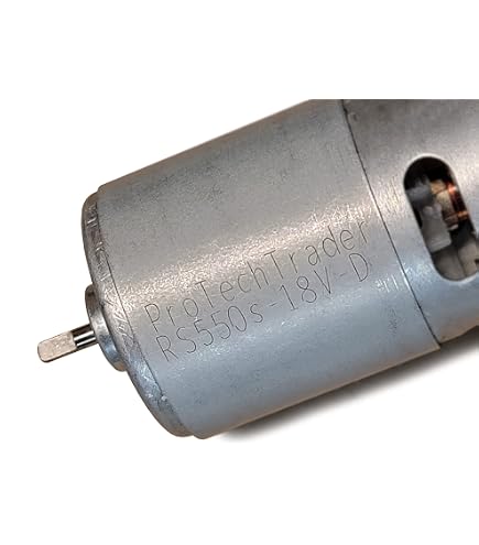 Motore DC RS555SH 6V 12V 24V Ad Alta Coppia Con Encoder E Inversione