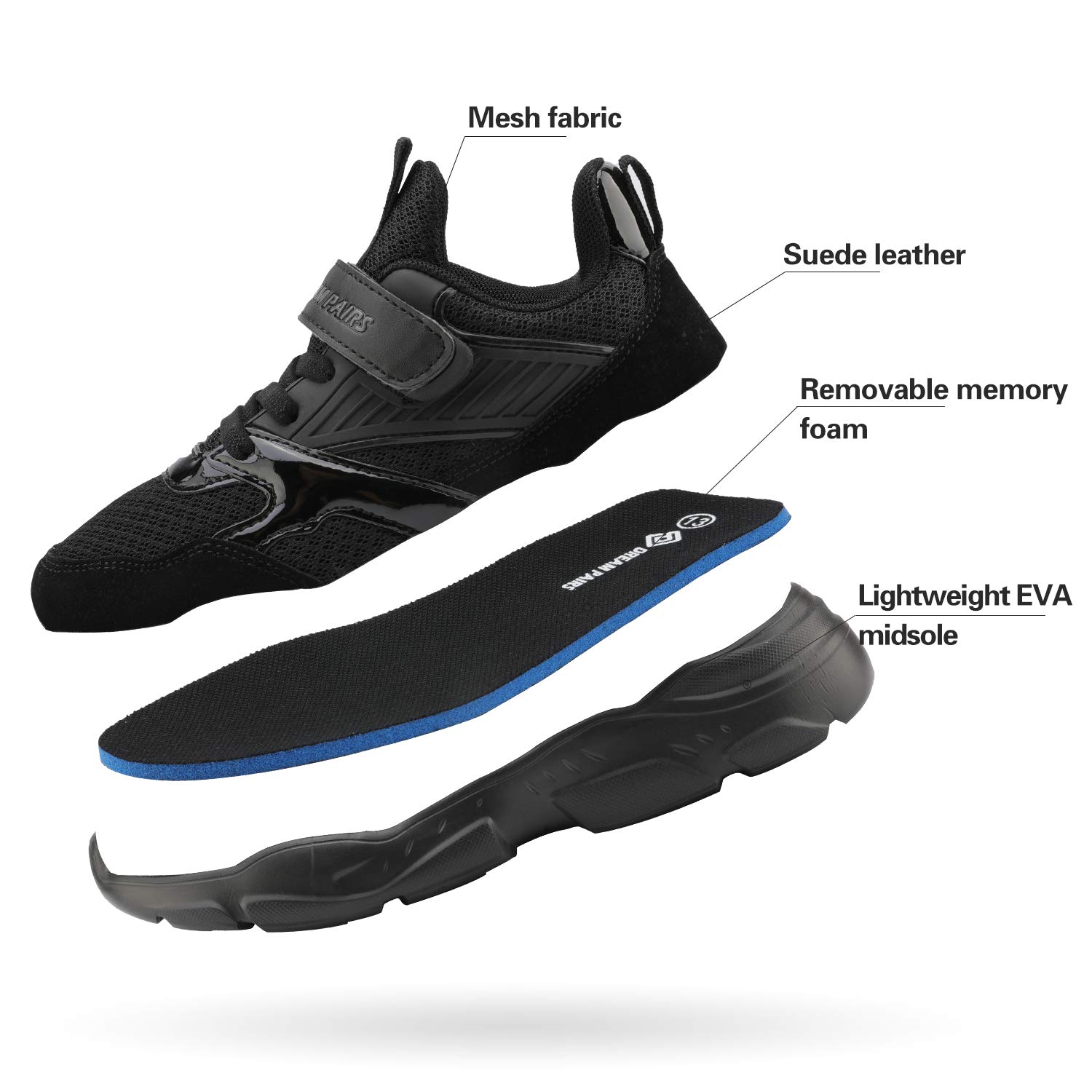 girls athletic & outdoor shoes