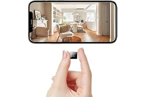 TERURA Mini Wireless Security Camera, Small 960P HD Magnetic Home WiFi Micro Camera Nanny Cam with Motion Detection, Cloud & SD Storage, Night Vision, Tiny Cameras for Home Pet Baby Office Indoor Outdoor