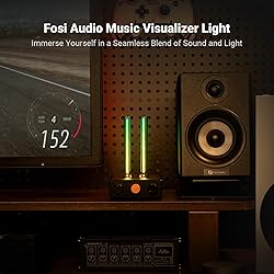 Fosi Audio Music Visualizer, Sound Pickup Spectrum