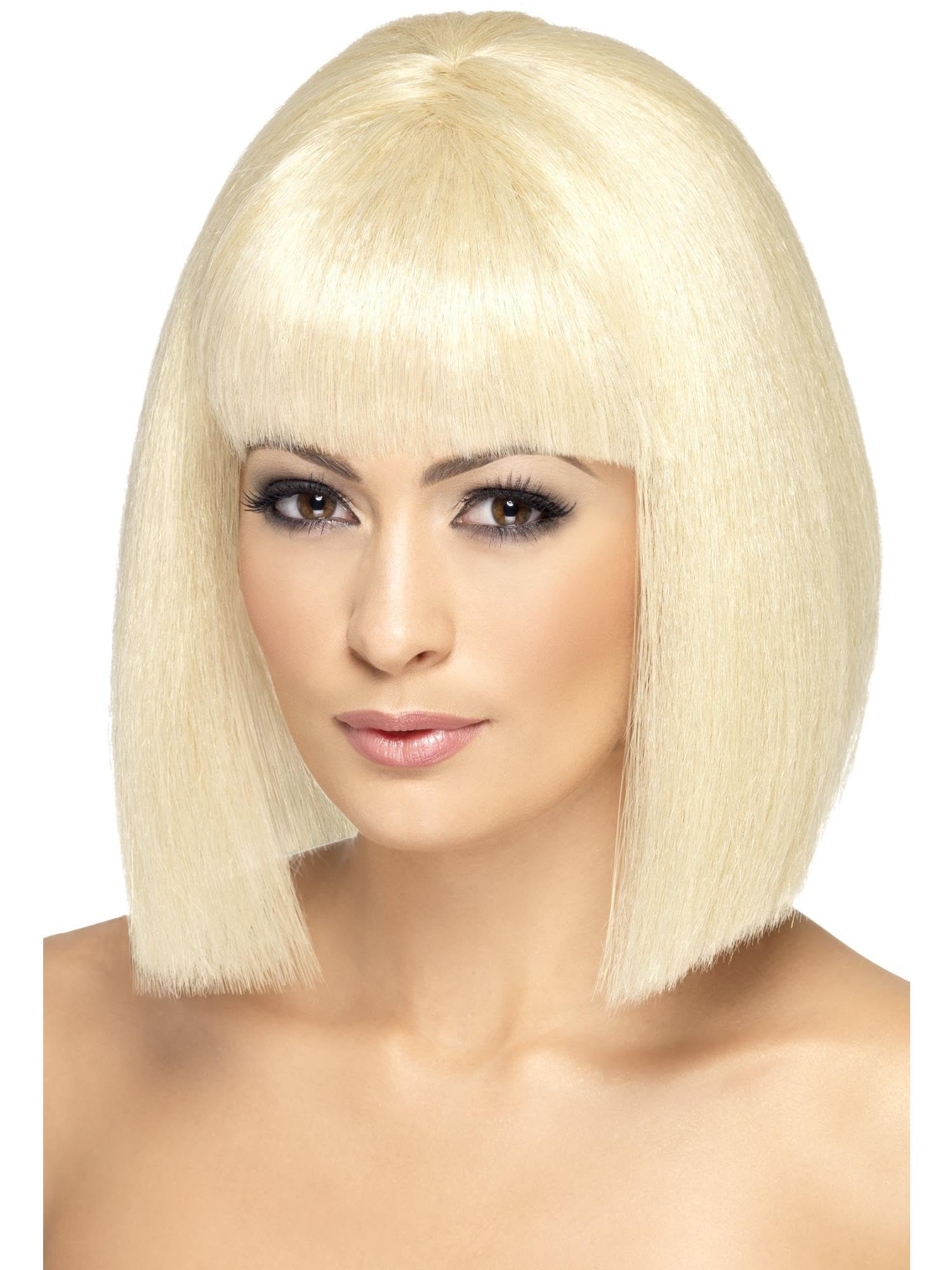 Smiffys Coquette Wig, Blonde, Medium