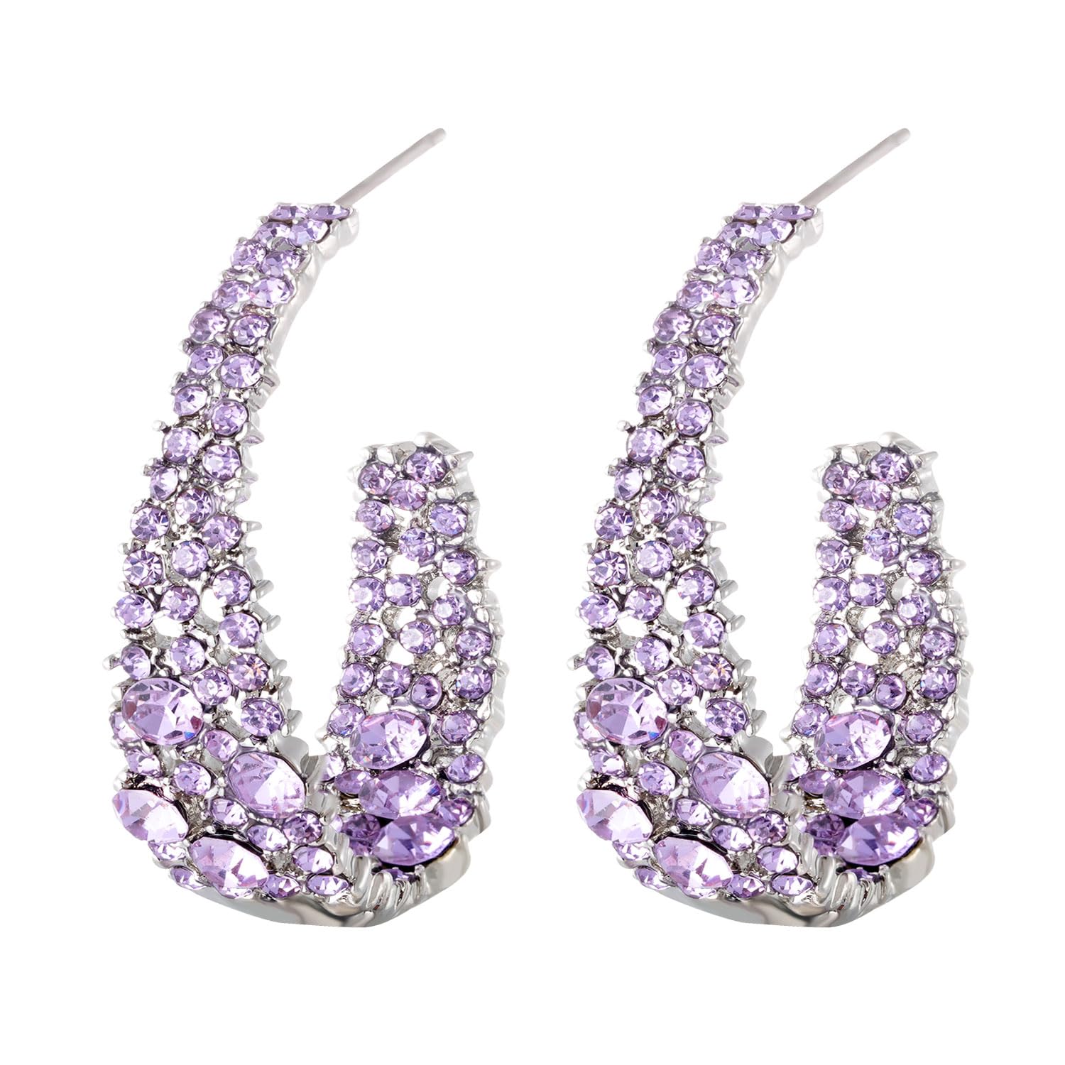 Statement Earrings for Women Bohemian Hoop Earring