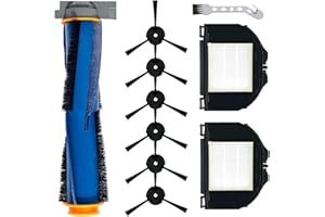 DXYUE Accessories Set Compatible With Shark RV2310/RV2310AE/ RV2310 Matrix Vacuum Cleaner Replacement Parts Includes Main Brush Side Brush Filter