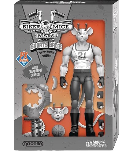 Figurine De Bain Biker Mice From Mars 'Throttle' - Jouet Vintage 1994 - Occasion