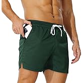 AIMPACT Mens Mesh Athletic Shorts Gym Athletic Workout Shorts for Men 5 Inch Running Shorts with Pocket