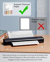 Phomemo M08F Thermal Printer Portable Wireless A4 Inkless Bluetooth Printer view 4