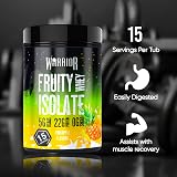 Warrior Clear Whey Isolate Pineapple 375g 21g Protein Low Sugar view 3