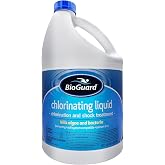 BioGuard Chlorinating Liquid - Swimming Pool &amp; Spa Liquid Shock Treatment - Raises Chlorine - 1 Gallon