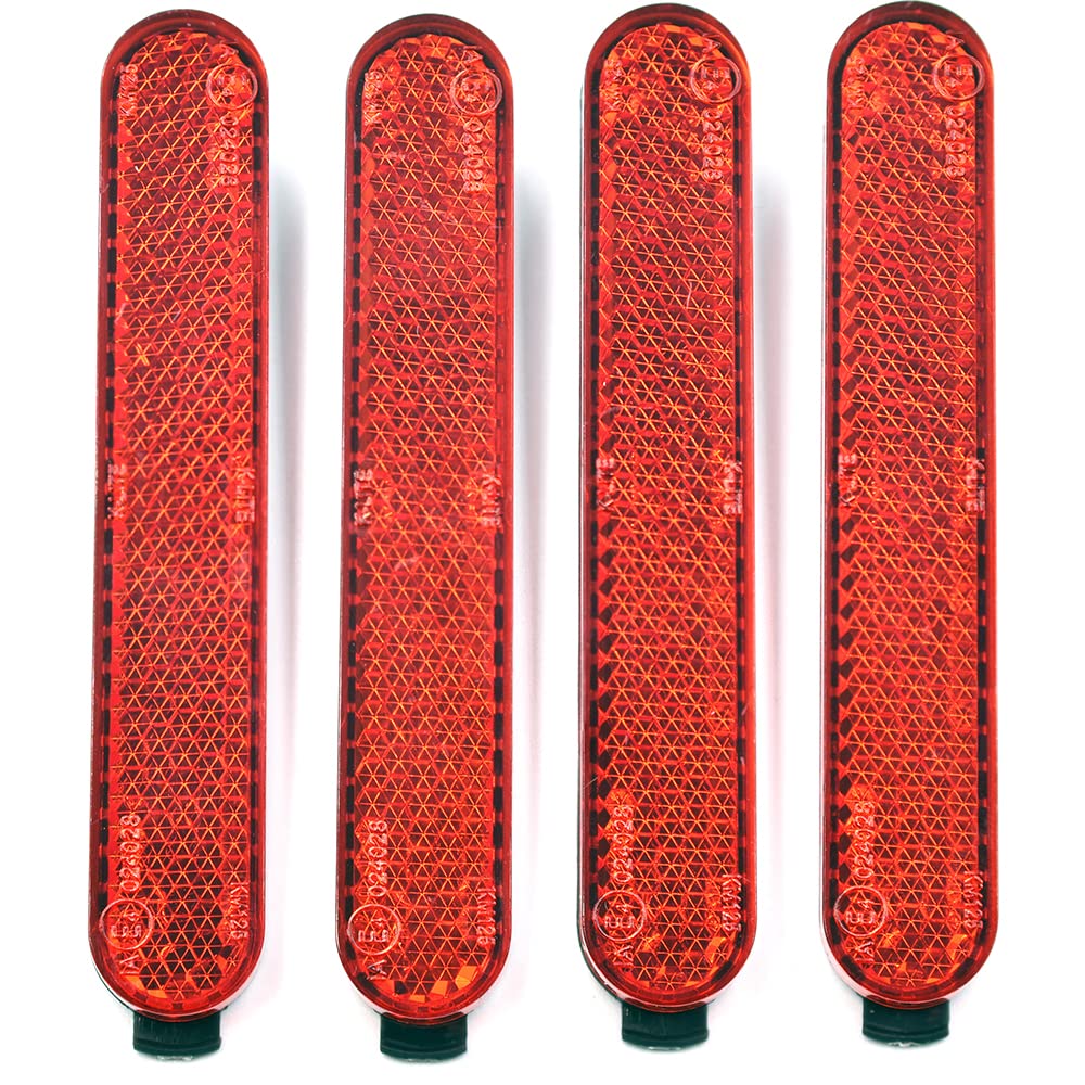 myBESTscooter - Rear Wheel Reflective Cover Reflector For Xiaomi 1S Essential Pro2 Model 3 Electric Scooter