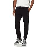 Adidas Mens Essentials 3-Stripes French Terry Tapered-Cuff Pants