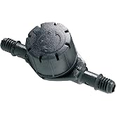 Orbit 67101 1/4" Barb Drip Irrigation Multi-Stream Inline Drip Emitter, 10 Pack