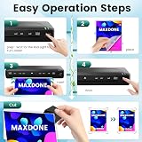 MAXDONE A3 Laminator Machine 5-in-1 Cold & Thermal with Trimmer & Corner Rounder view 7