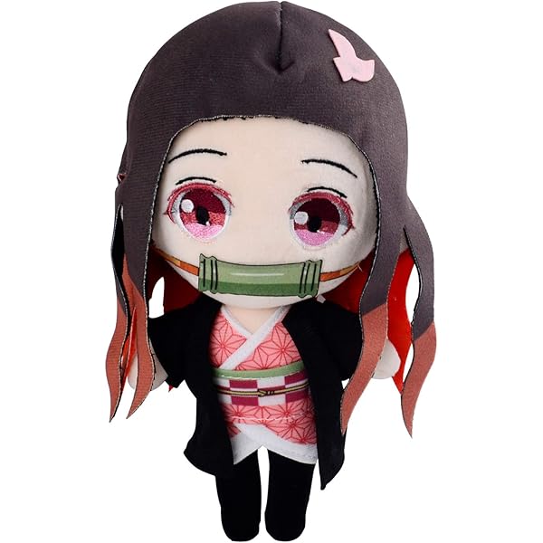 Voltaheup Nezuko Plush Demon Slayer Plushies Pillow Toy Cartoon Soft Stuffed Plush Home Decor Nezuko Amazon Sg Toys Games