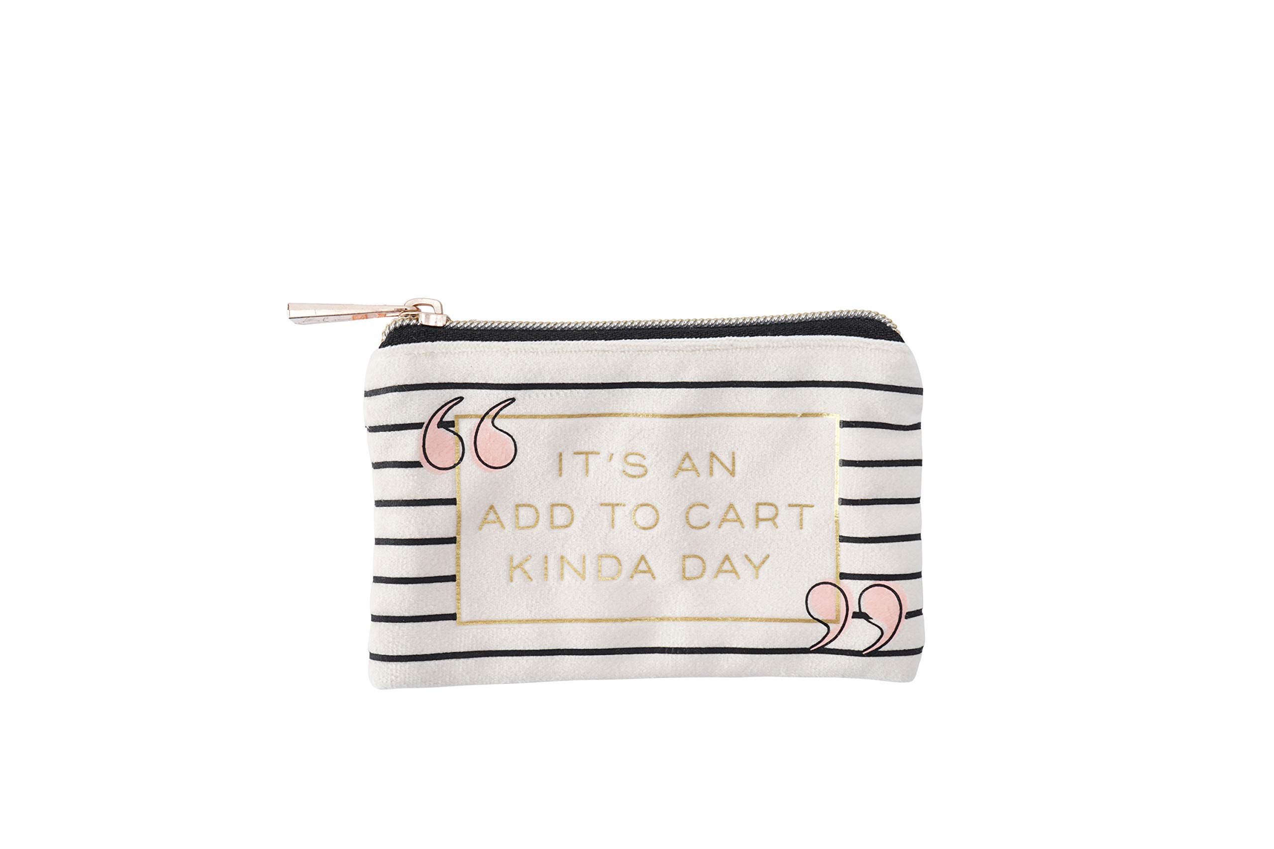 CGB Giftware | Blush 'It's an Add to Cart Kinda Day' Purse | Blush Range | Handbag | Ladies | Coin Purse | GB04331