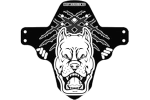 All Mountain Style MTB Front Wheel Mud Guard - Lightweight & Durable Protection - Universal Fit - Protect Against Mud, Water Spray and More