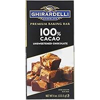 100% Cacao Unsweetened Chocolate Baking Bar Case Pack12
