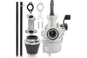 Carbhub PZ22 Carburetor for Sunl Taotao 110cc 125cc Dirt Bike Pit Bike CRF SSR Scooter ATV Quad Go Karts, 22mm Carburetor, 11