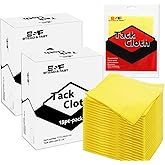 S&F STEAD & FAST Tack Cloth Automotive Painting, 30-pc Tack Cloths for Removing Dust 18" x 36", Sticky Tac Cloths, Professional Grade Tac Rags for Woodworking, Tak Rag Bulk Pack