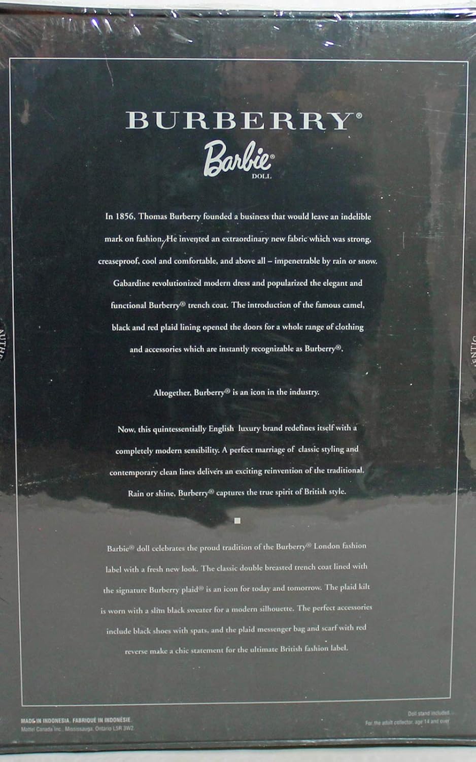 burberry barbie doll