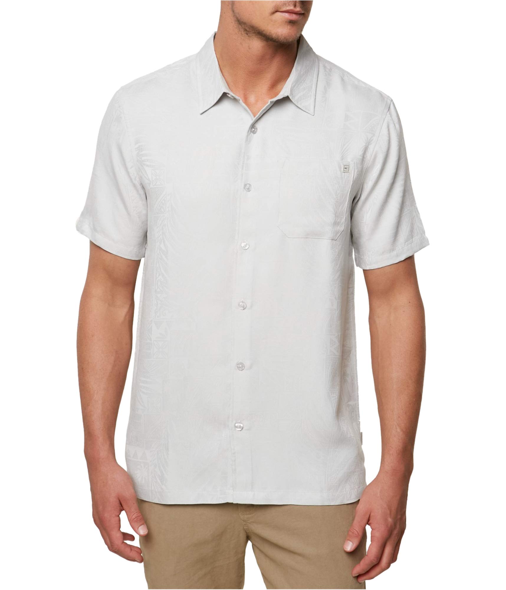 Men's Jack Island Life Shirts,X-Large,Fog
