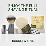 Bambaw Shaving Bar 80g Organic White Clay Aloe Fragrance Free Vegan Soap view 7