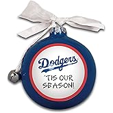 Magnolia Lane Dodgers Est. Ornament, 3.5-Inch, Multicolor