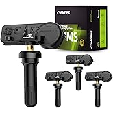 CDWTPS TPMS Sensors for Ford,315Mhz Set of 4 Tire Pressure Monitor Sensor | Fit for F150 250,Fusion,Edge,Escape,Mustang,Ranger|Lincoln MKC,MKS,MKT,Navigator,Mercury Mariner,Milan Replaces#9L3Z1A189A