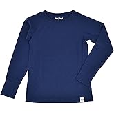 Woolino Merino Wool Base Layer for Kids - Super Soft Kids Long Sleeve Thermal Top - All Natural Base Layer Shirt