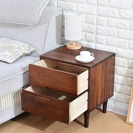 Amazon Com Zdnals Bedside Table Pine Bedside Cabinet Modern