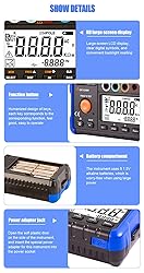 YuqiaoTime Victor 4106A Earth Resistance Tester