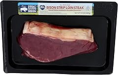 Great Range Bison Boneless Bison Strip Steak, 10 OZ