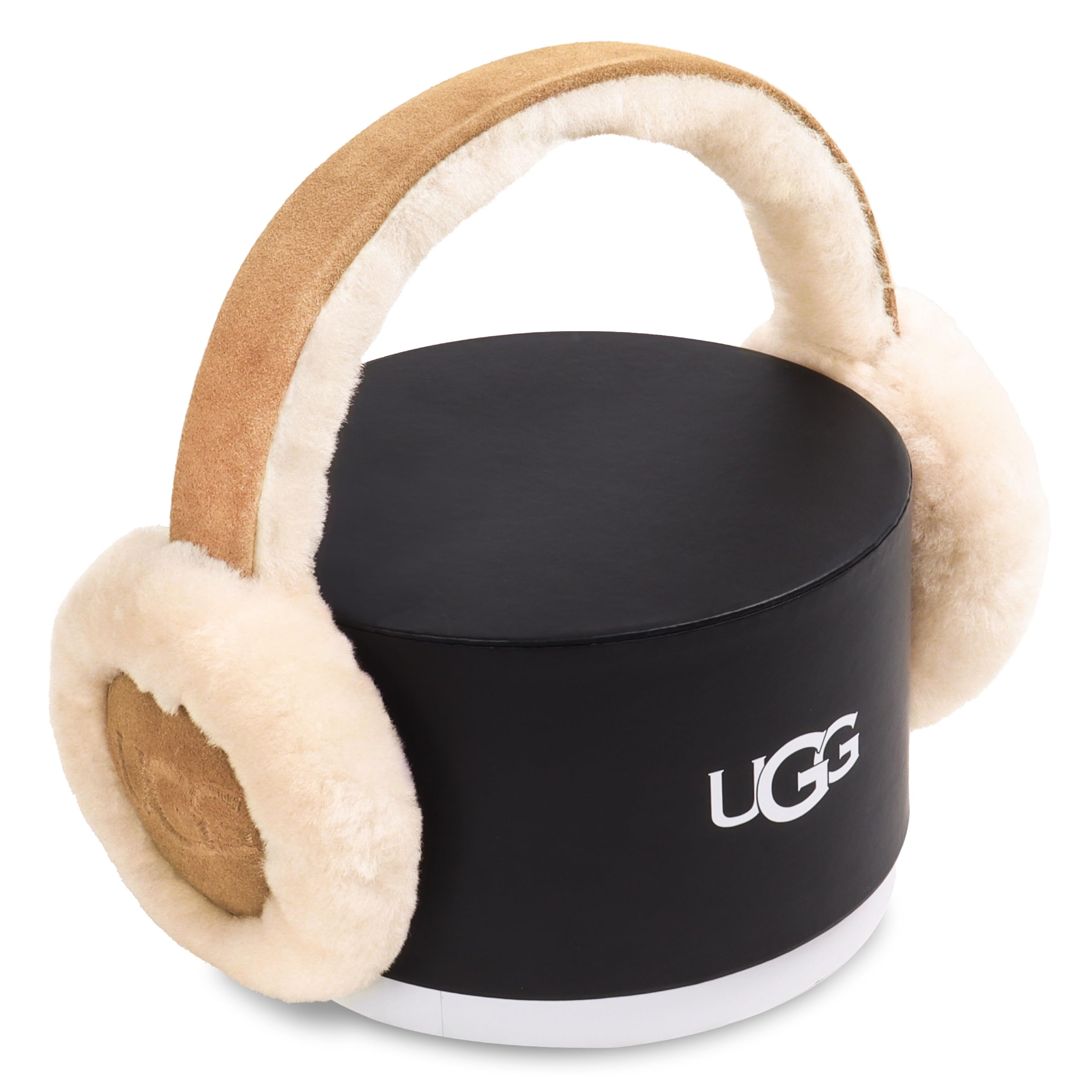 UGG womens Water Resistant Sheepskin Earmuffs With Embroidered Logo