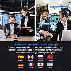 MWIRB AI Translation Earbuds Real Time, 144
