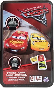 Cardinal Caja de Metal de dominó Cars 3,, 6035600: Amazon.es: Juguetes y juegos
