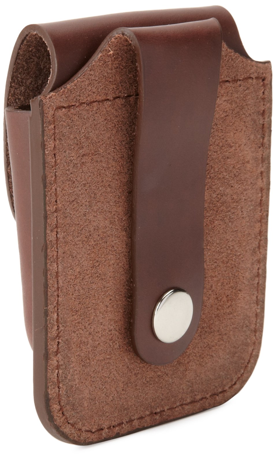 Charles-Hubert, Paris 3572-5 Brown Leather 56mm Pocket Watch Holder