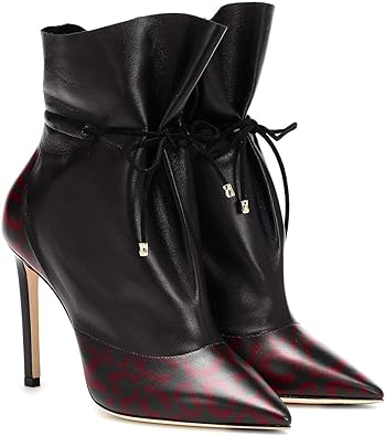 slim heel ankle boots