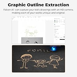 CREALITY FALCON A1 10W Laser Engraver, 80W Enclosed