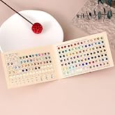 Novani Rhinestones Glass Rhinestones Crystal Color Chart Color Card