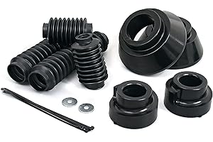 Daystar, Jeep KJ Liberty 1.5" Lift Kit, fits 2002 to 2007 2/4WD, Gas/Diesel, all transmissions, KJ09123BK, Made in America,Black