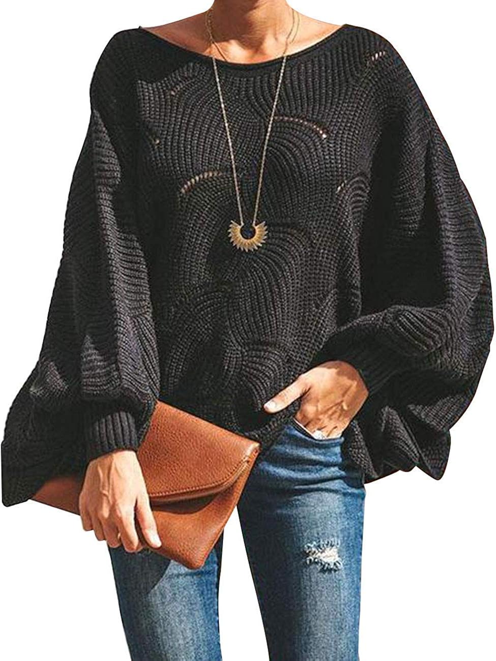 batwing sleeve irregular top