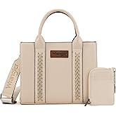 Wrangler Tote Bags for Women Western Purse and Handbags Satchel Top-handle with Card Holder