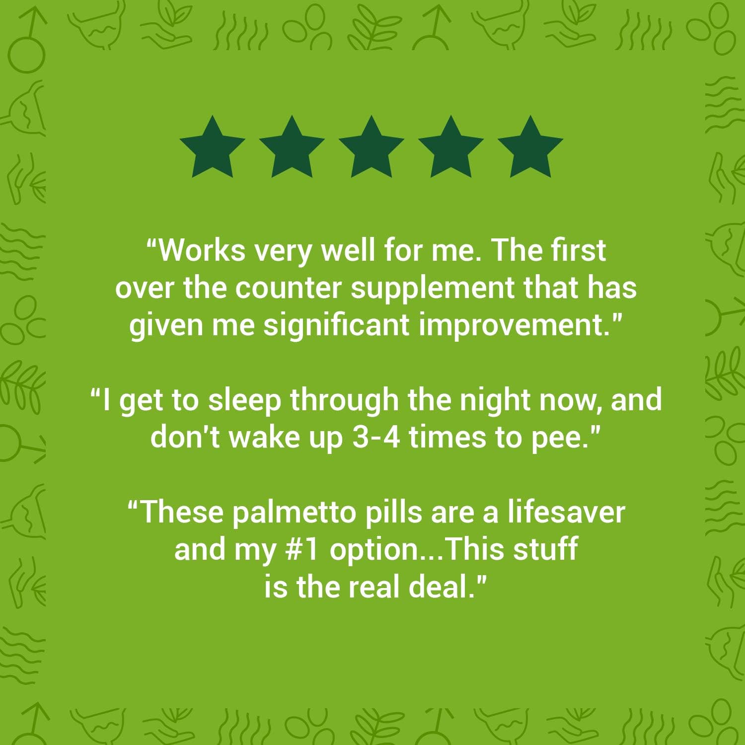 Saw Palmetto Supplement For Prostate Health - Extract & Berry Powder Complex - Healthy Urination Frequency & Flow Formula - May Help Block DHT - 500mg Capsules: Health & Personal Care