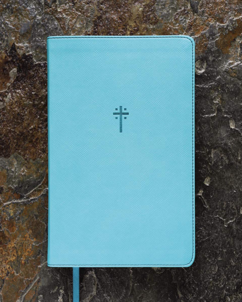 NIV, Foundation Study Bible, Leathersoft, Teal, Red Letter NIV, Foundation Study Bible, Leathersoft, Teal, Red Letter Imitation Leather